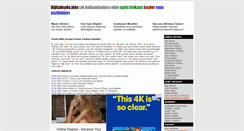 Desktop Screenshot of dijitaluydu.info